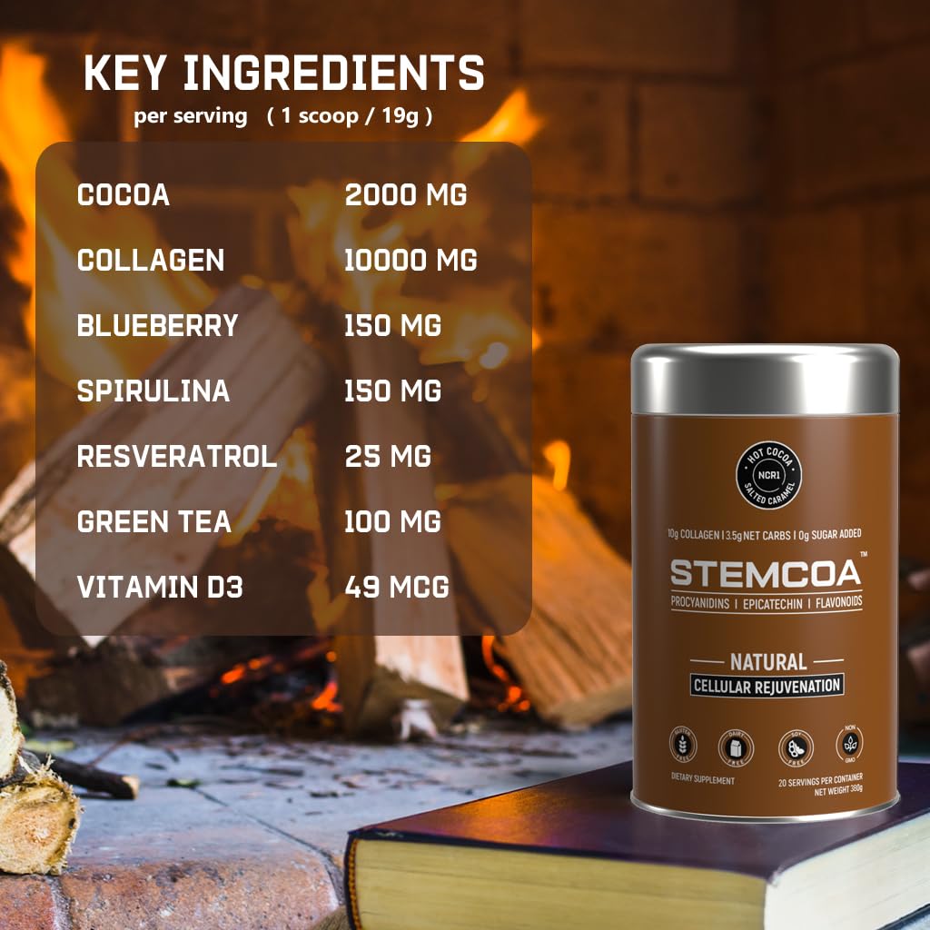 Stemcoa NCR1 key ingredients list graphic
