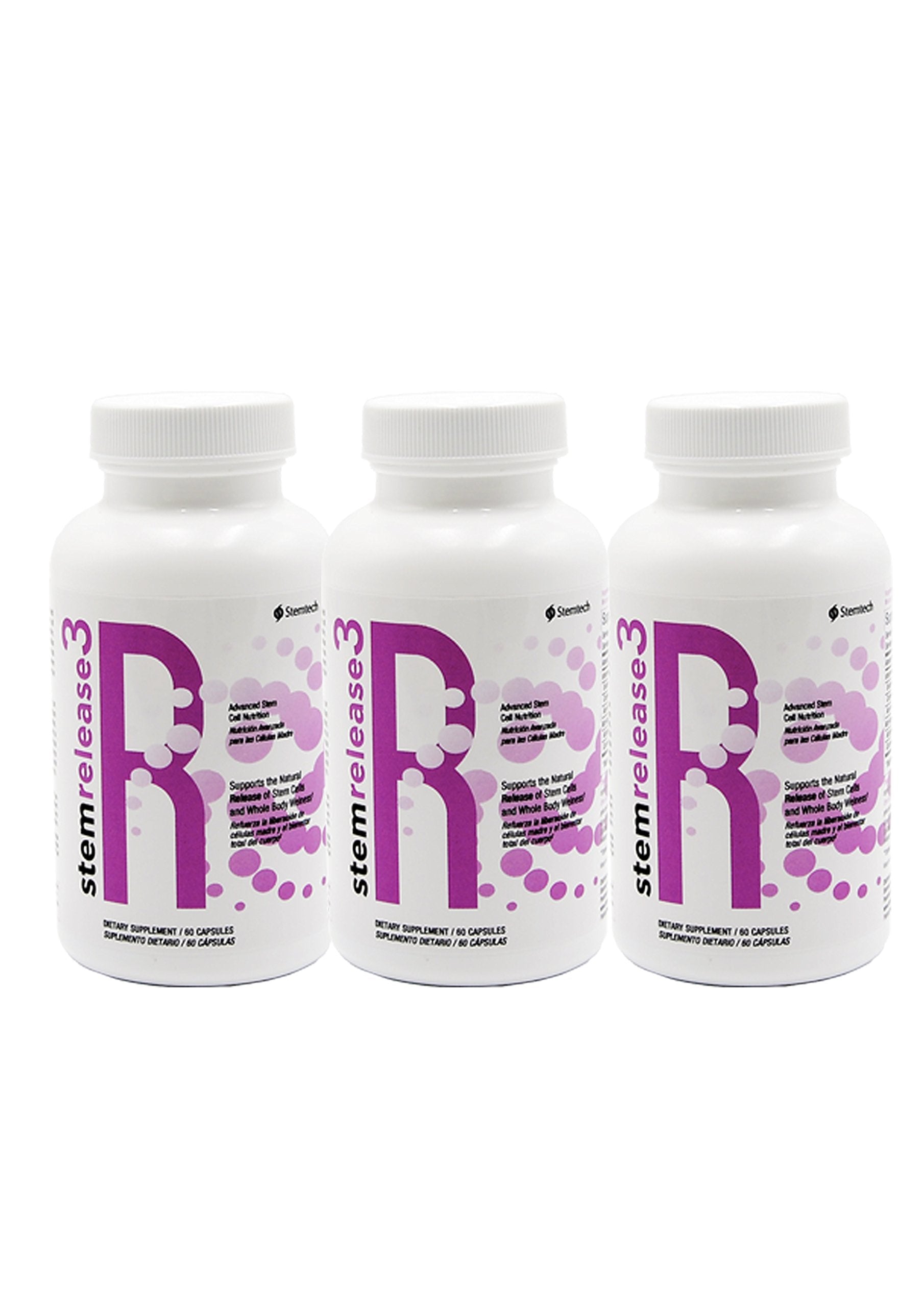 StemRelease3 60 capsules in a 3-pack by Stemtech