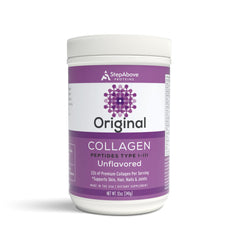 Packaging image of Step Above Proteins Original Collagen Peptides, 12 oz