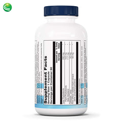 Sterol 117 bottle back label with supplement facts