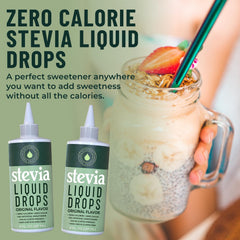 Packaging highlighting zero calories and zero carbs