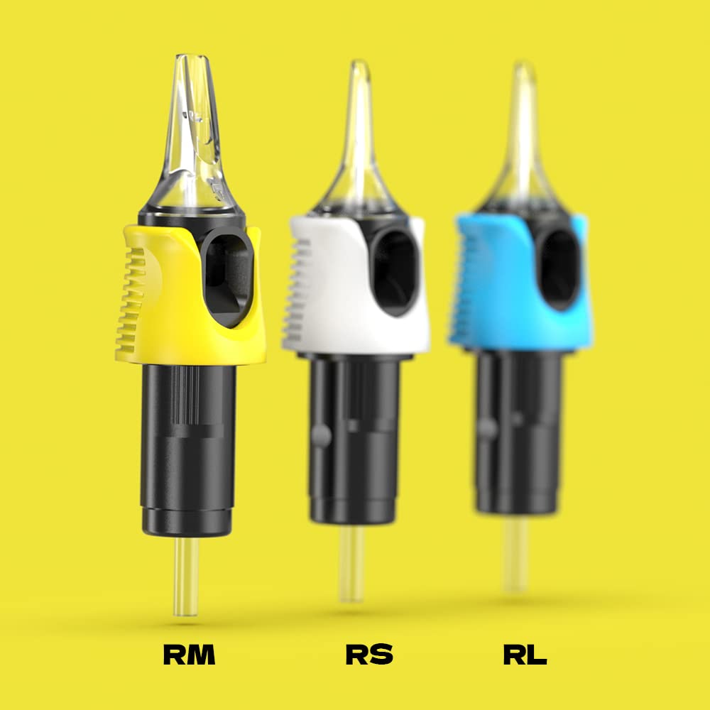 STIGMA 54-piece cartridge box, standard compatibility with most machines.