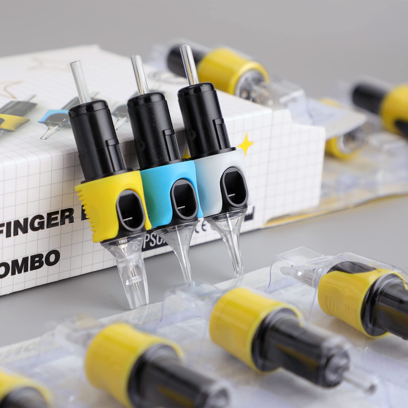 STIGMA cartridges compatible with standard rotary tattoo machines