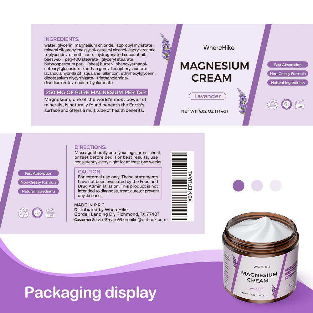 Gift-ready packaging of stilip magnesium cream