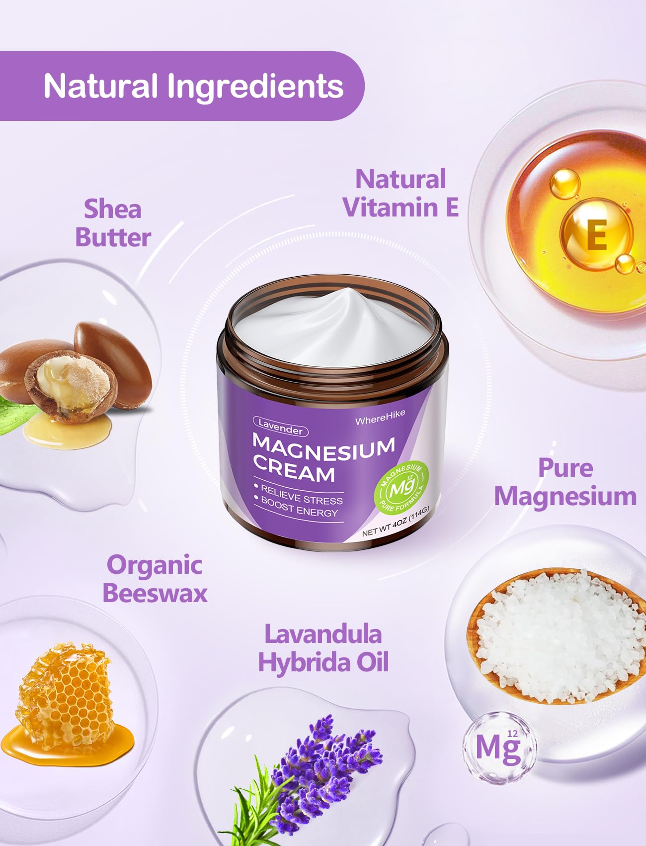 Nighttime routine featuring stilip magnesium cream