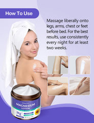 Travel-friendly bottle of Stilip magnesium lotion