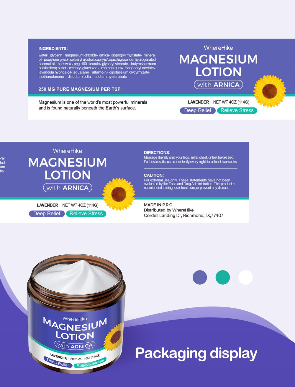Athlete applying magnesium lotion after a workout