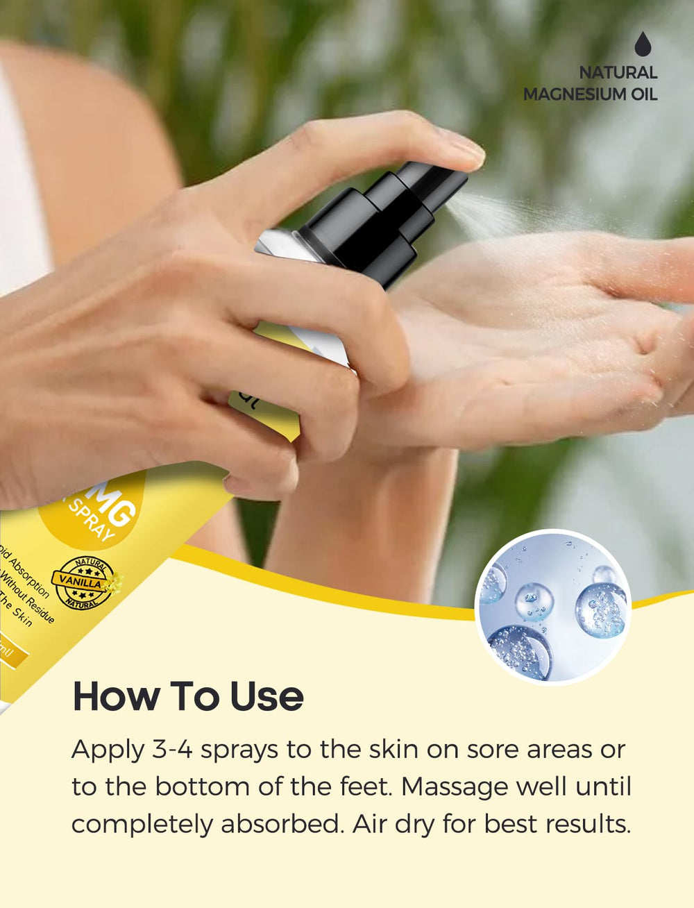 Stilip Magnesium Spray Natural Unscented variant