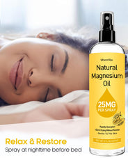 Close-up of Stilip Magnesium Spray bottle Vanilla