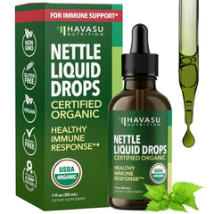 Bottle of Stinging Nettle Leaf Extract Liquid Drops, 1 fl oz