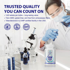 Bottle of STIOR Sodium Chloride Tablets 1000mg 240-count