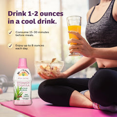 Serving suggestion: 2 ounces as needed for stomach formula