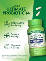Stomach-friendly probiotic capsules for daily use