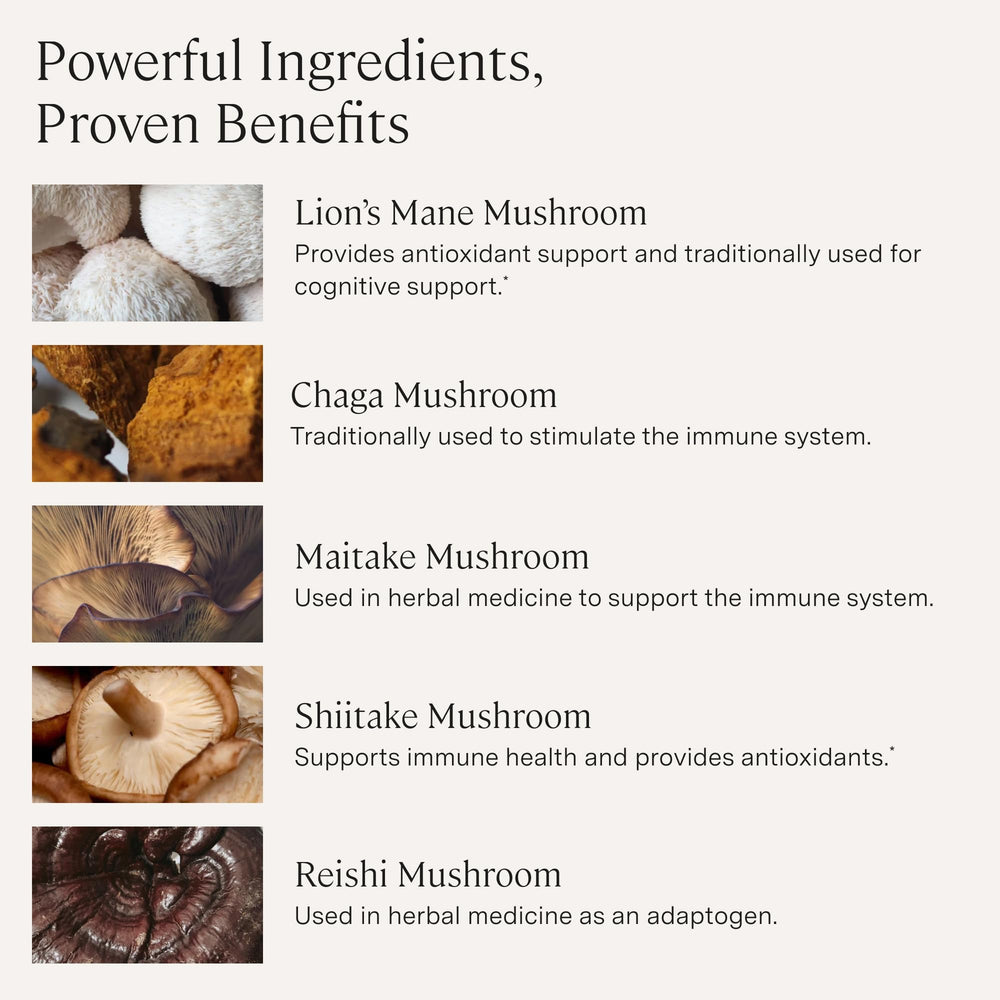 Lion's Mane mushrooms close-up representing cognitive support potential.