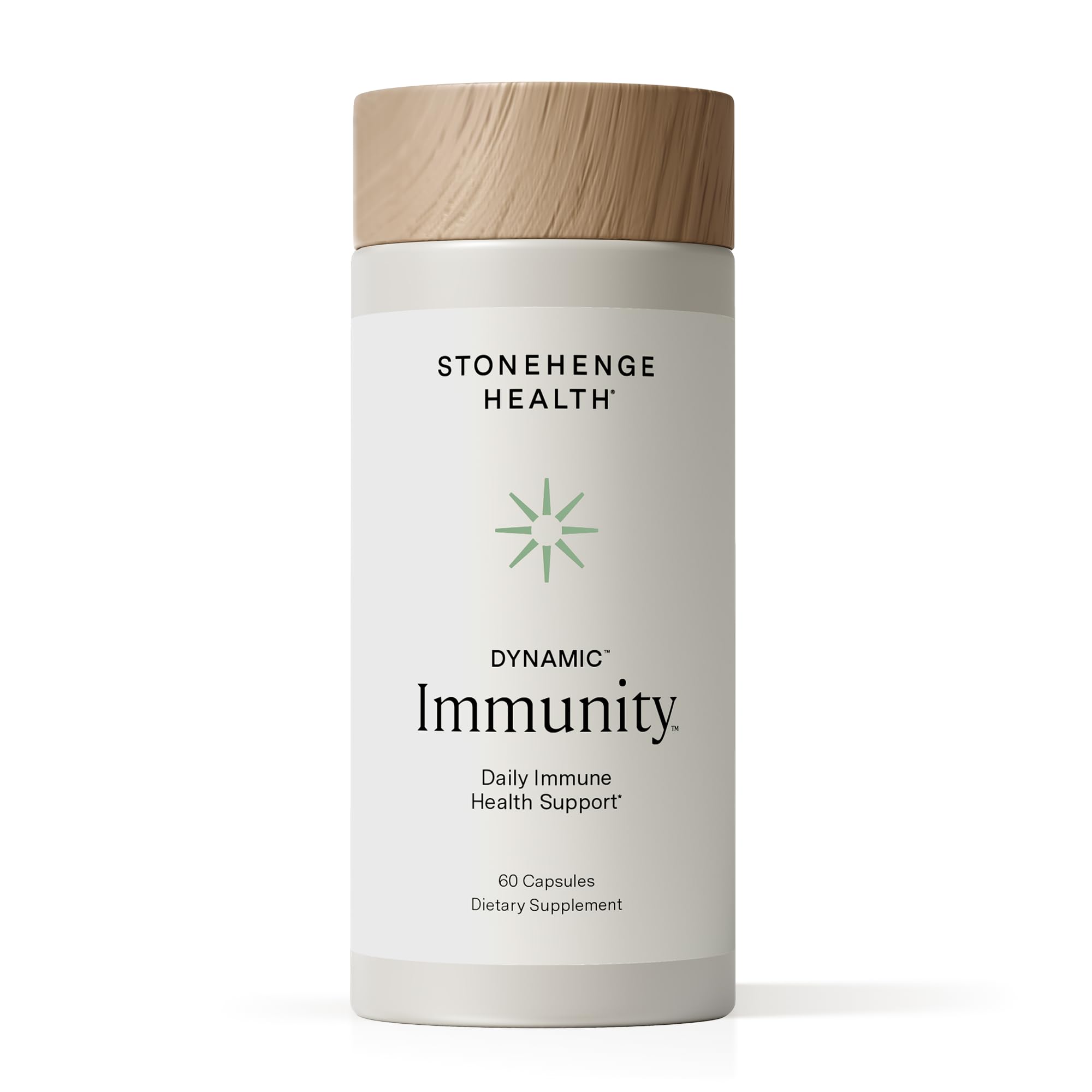 Stonehenge Health Dynamic Immunity bottle with 60 capsules for daily immune support