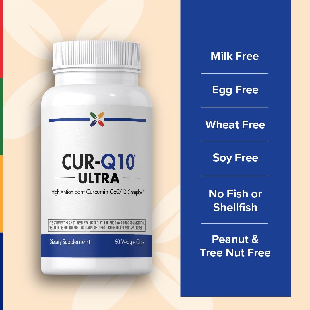 Ingredients highlight: CoQ10, Curcumin, BioPerine