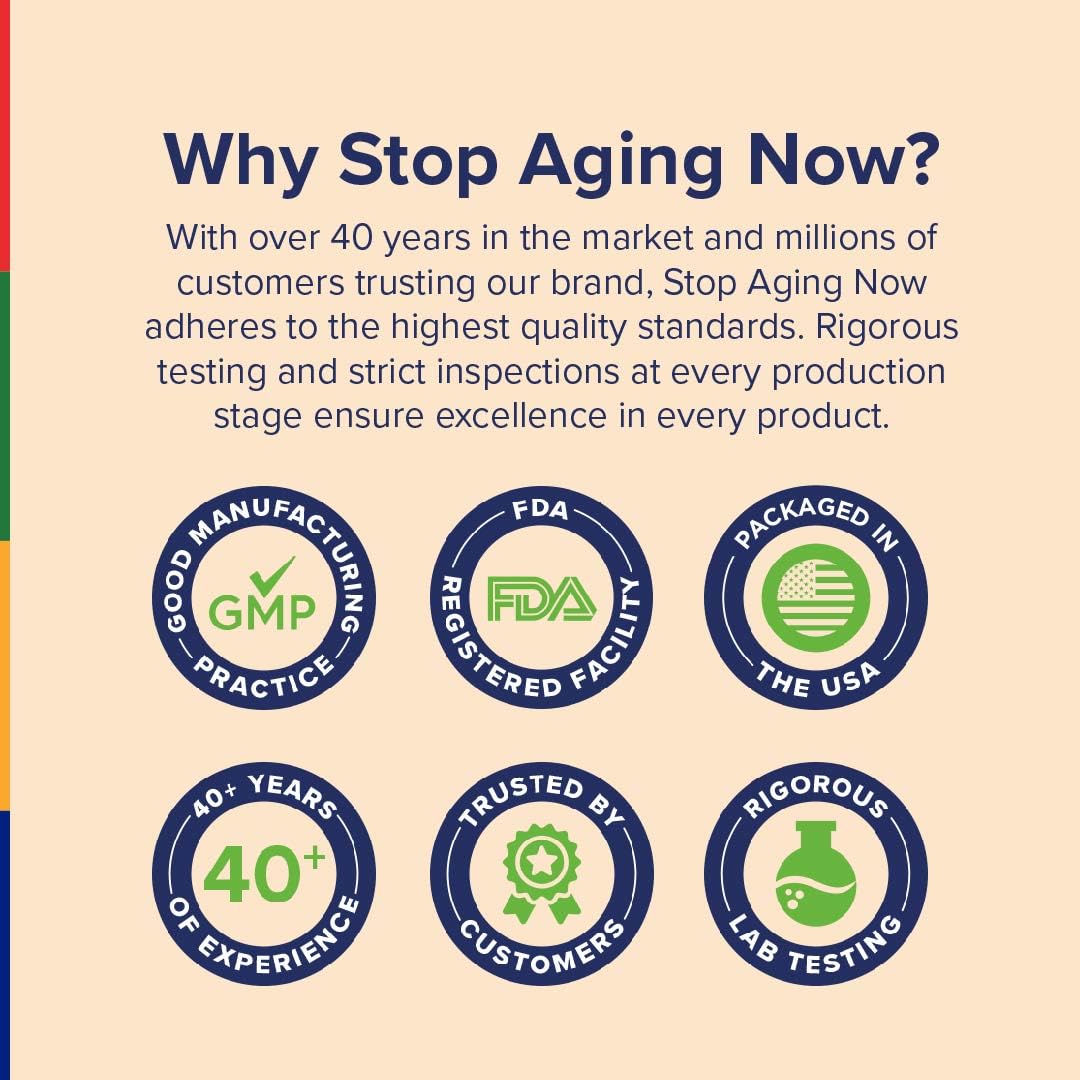 Back label with supplement facts