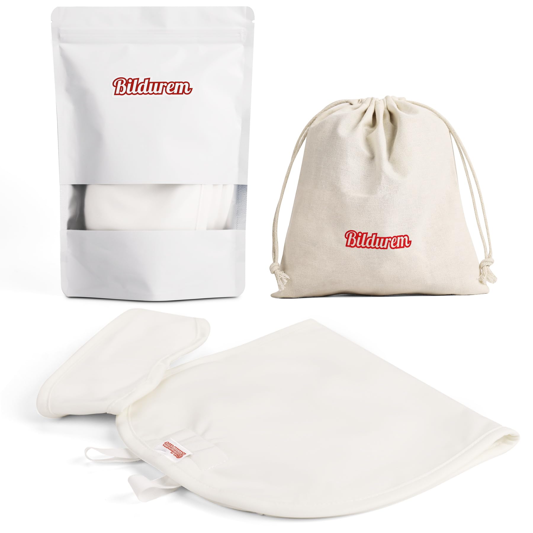 Package includes waist wrap, neck wrap and cotton storage bag