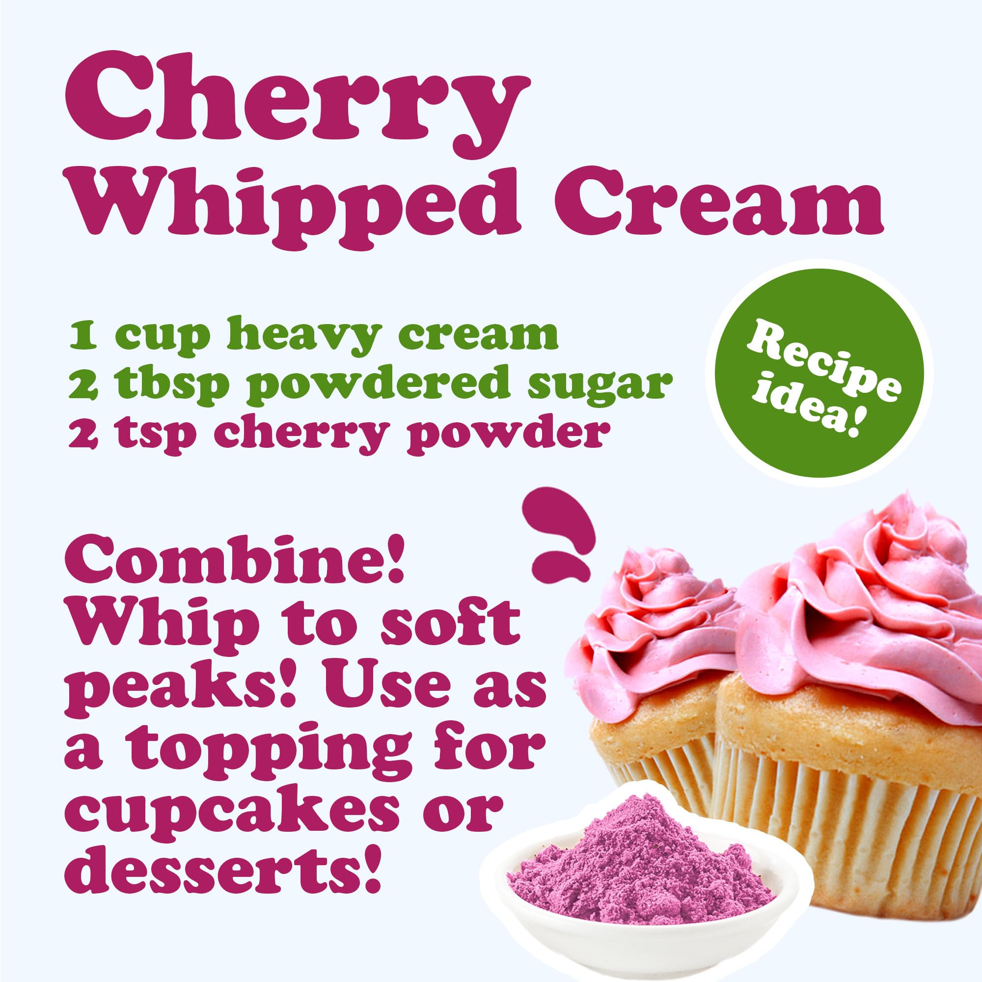 Airtight storage jar for cherry powder