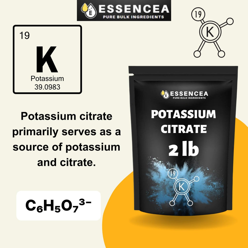 Storage instruction: cool, dry place for potassium citrate powder