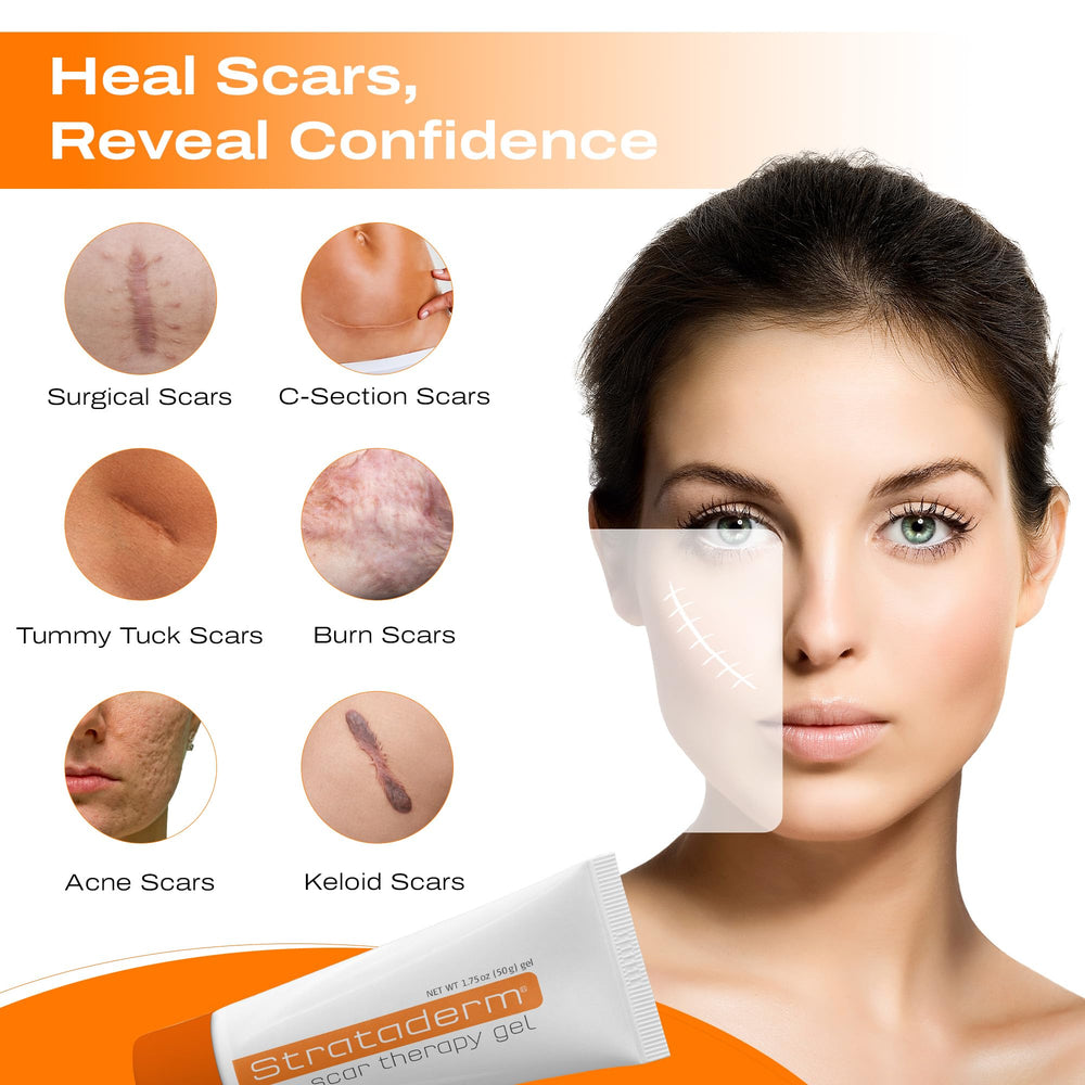 Strataderm Scar Therapy Old-New demonstrates versatility on scar stages.