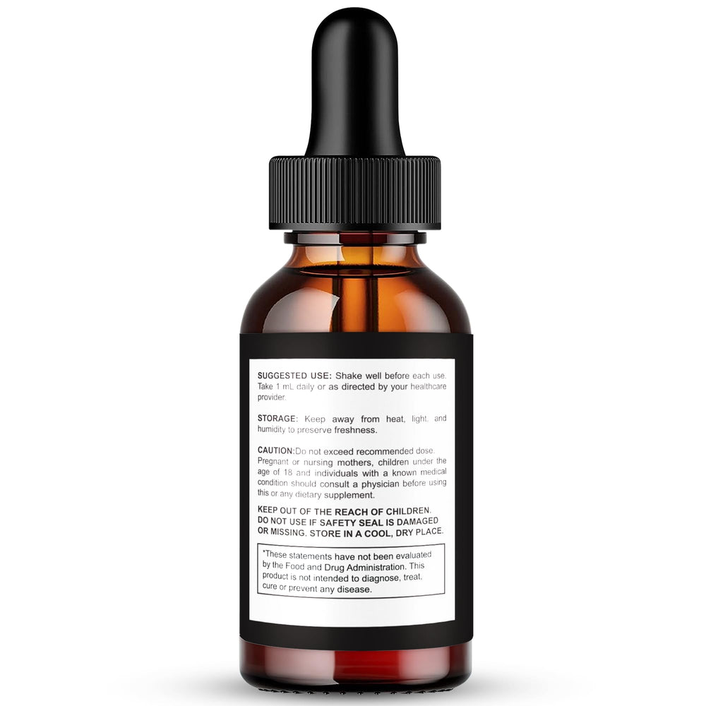 Stratos Drops product label highlighting maximum strength
