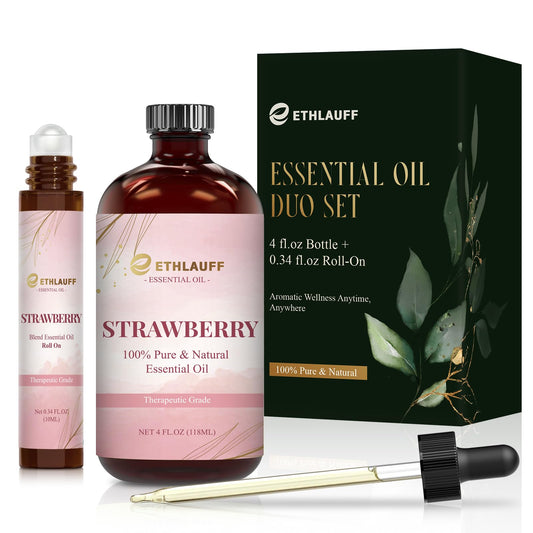 Strawberry Essential Oil 4 oz bottle