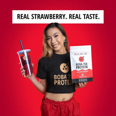 Packaging label for Strawberry Hibiscus Collagen