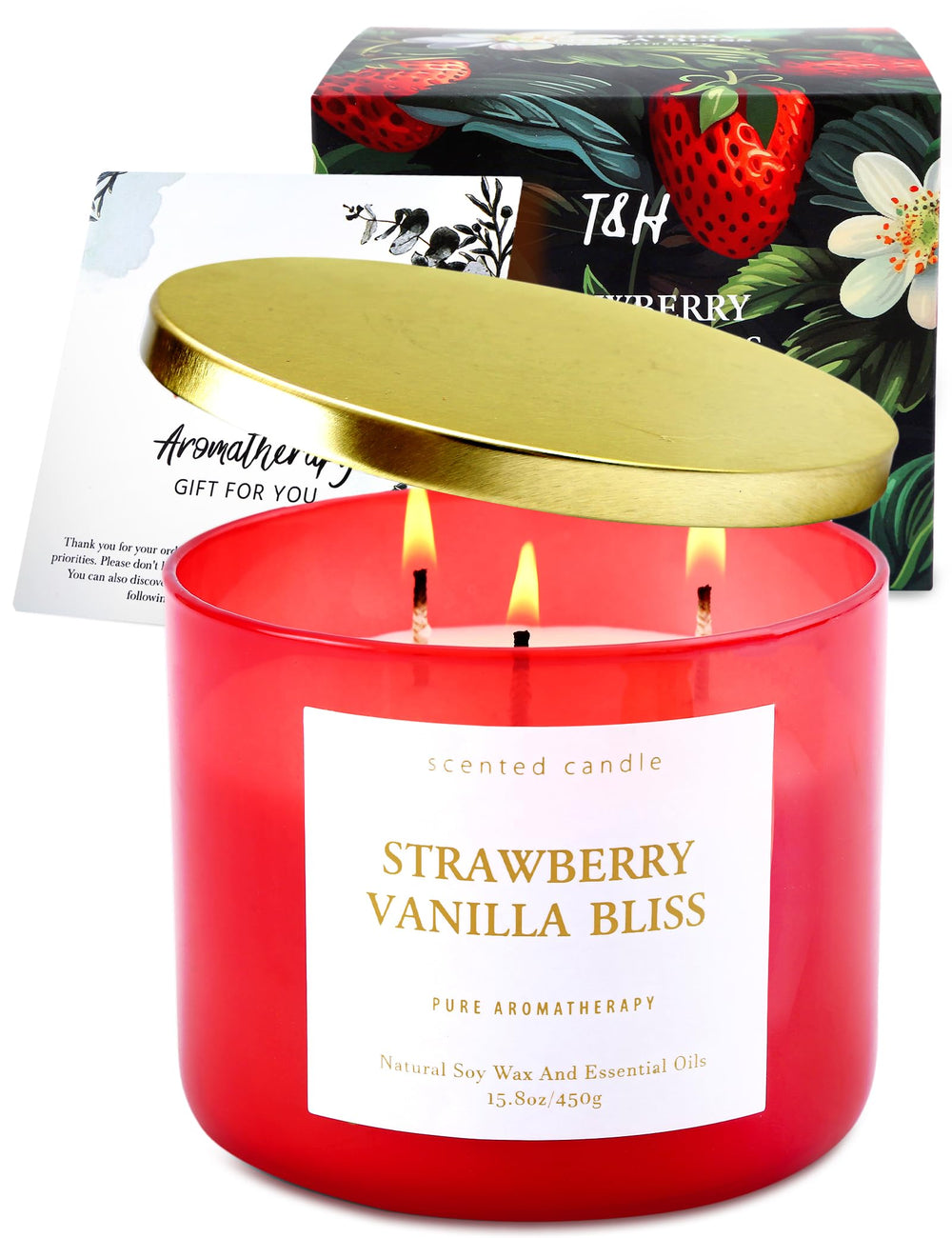 Candle in a home décor setting with warm lighting