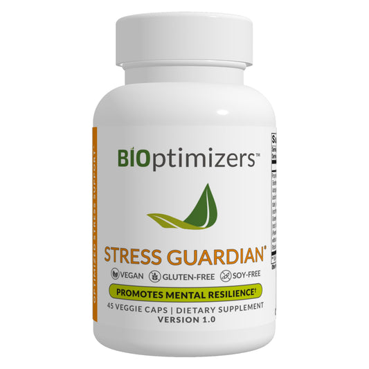 BiOptimizers Stress Guardian bottle front packshot