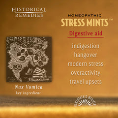 Close-up of Stress Mints lozenges