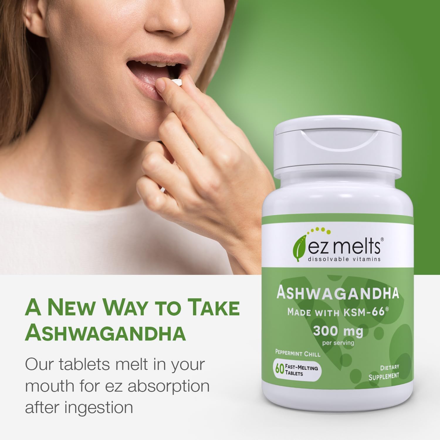 Stress and mood support with KSM-66 Ashwagandha