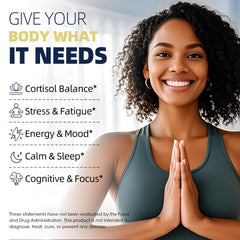 Mood and stress support with L-Theanine and Rhodiola
