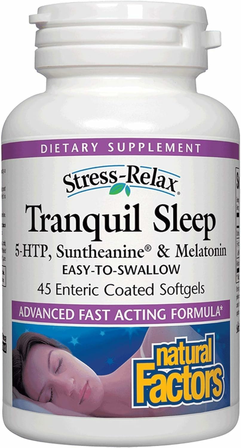 Bottle of Stress-Relax Tranquil Sleep by Natural Factors
