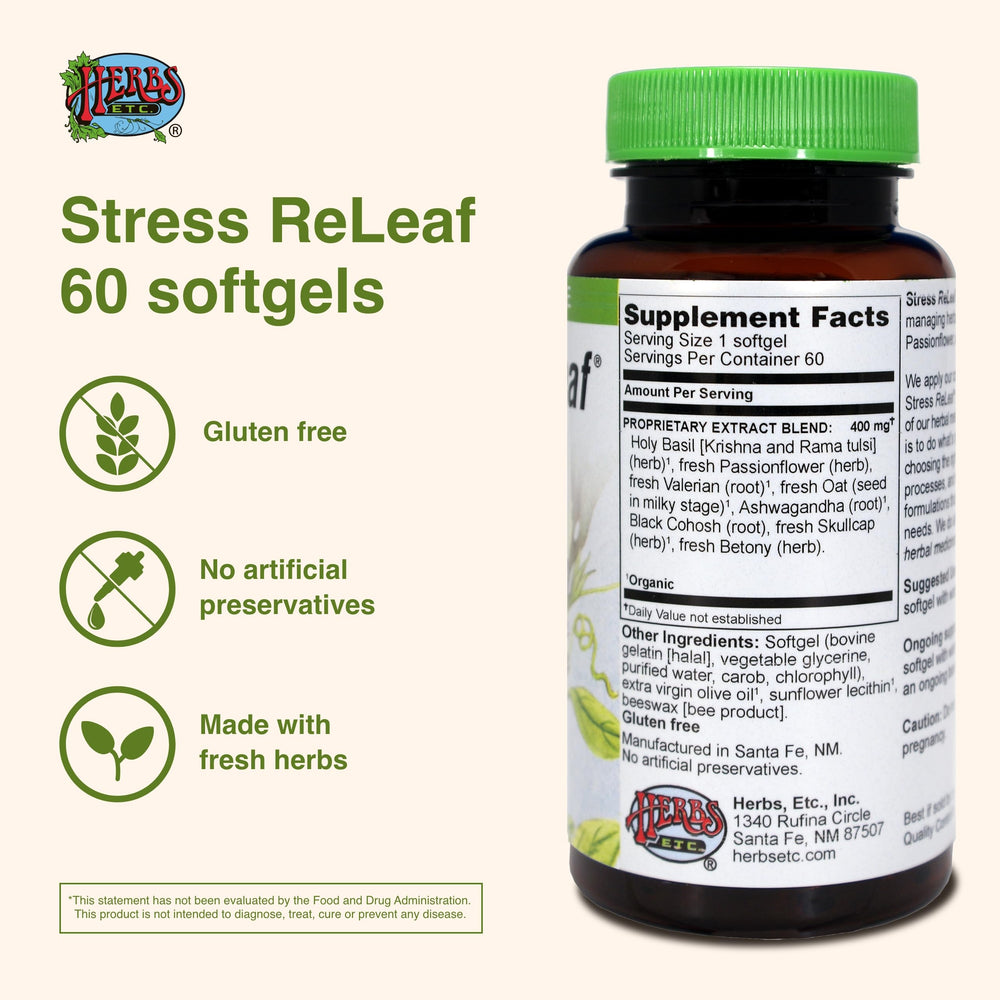 Key ingredients highlight: holy basil, ashwagandha, black cohosh