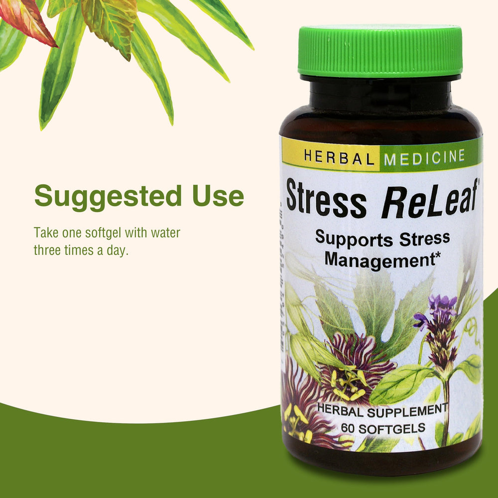 Gluten-free indication on Stress ReLeaf packaging
