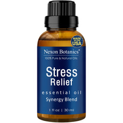 Stress Relief Essential Oil Blend bottle 30 ml