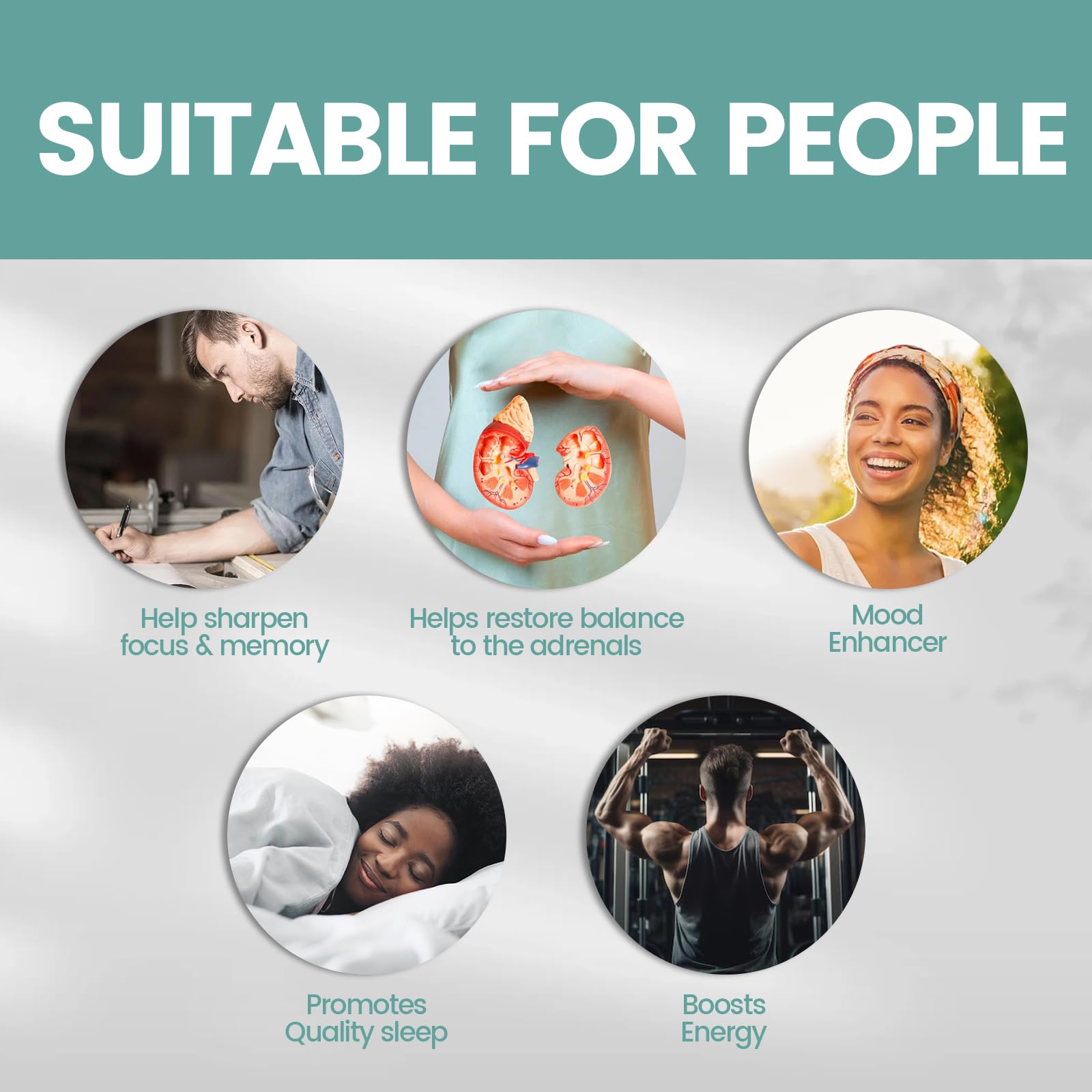 Herbal stress support and mood enhancement