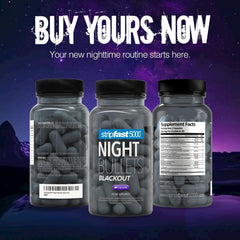 Stripfast5000 Night Bullet Capsules product box and bottle