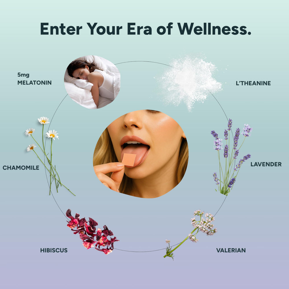 Natural wind-down blend with melatonin and calming herbs