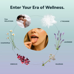 Natural wind-down blend with melatonin and calming herbs