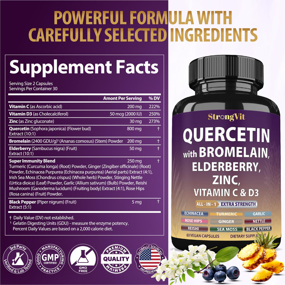 USA-made seal on StrongVit packaging