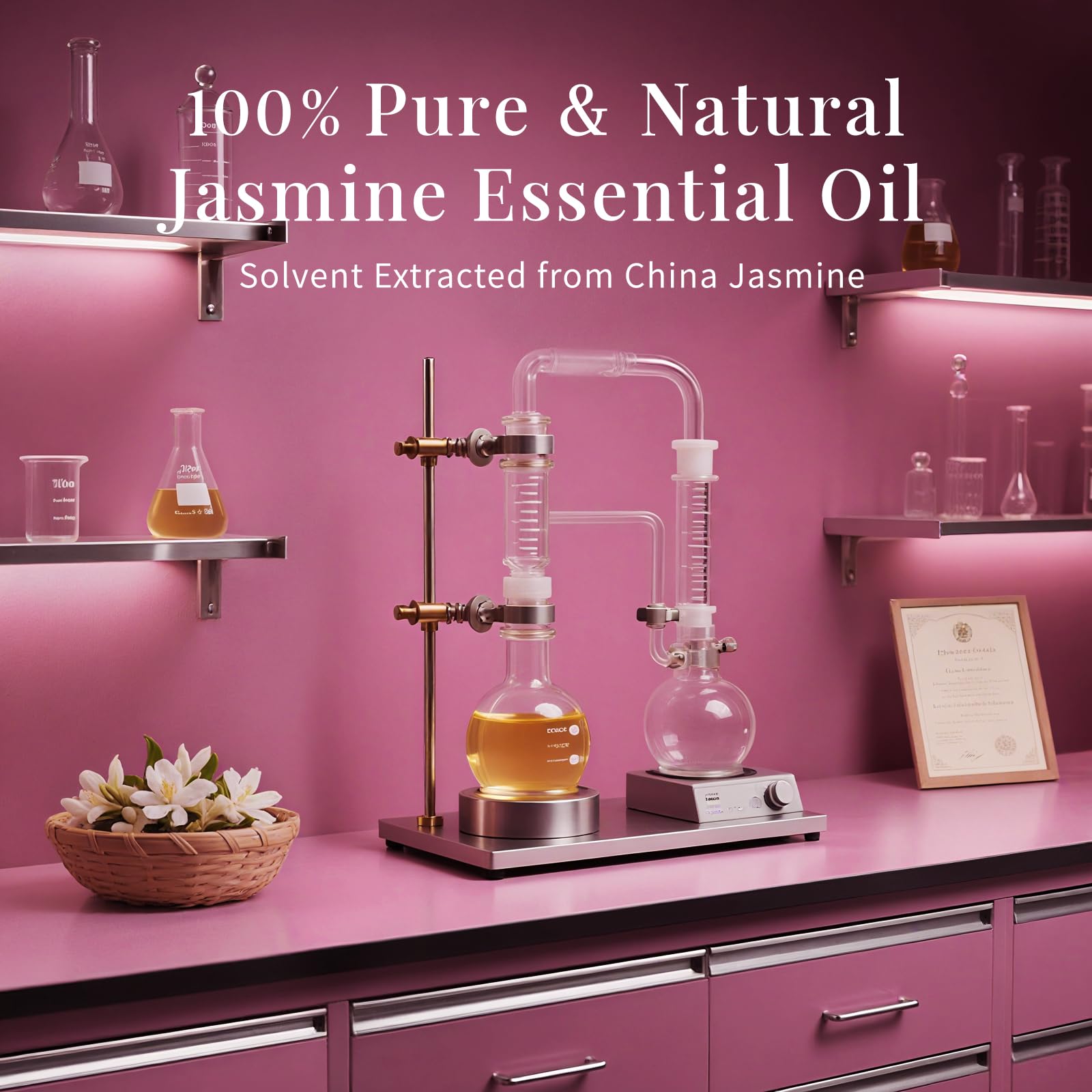DIY blends with jasmine essential oil and other essential oils