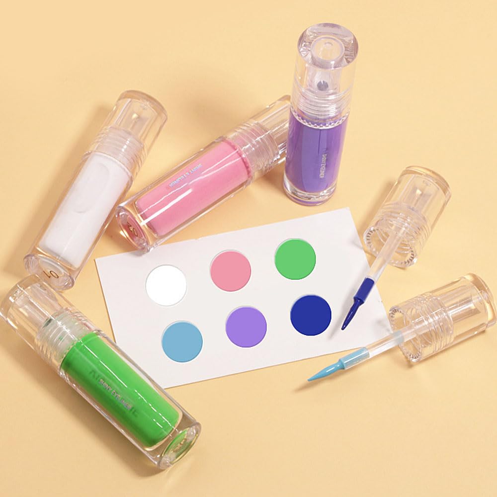 SUAKE 6Pcs Matte Color Eyeshadow set waterproof formula promises long-lasting color