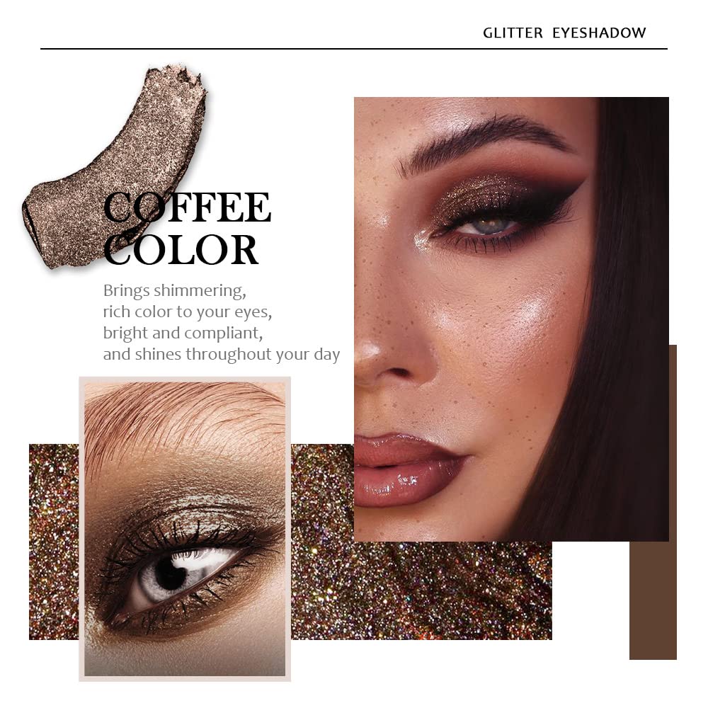 SUAKE glitter eyeshadow sticks close-up applying for a dramatic eye look.