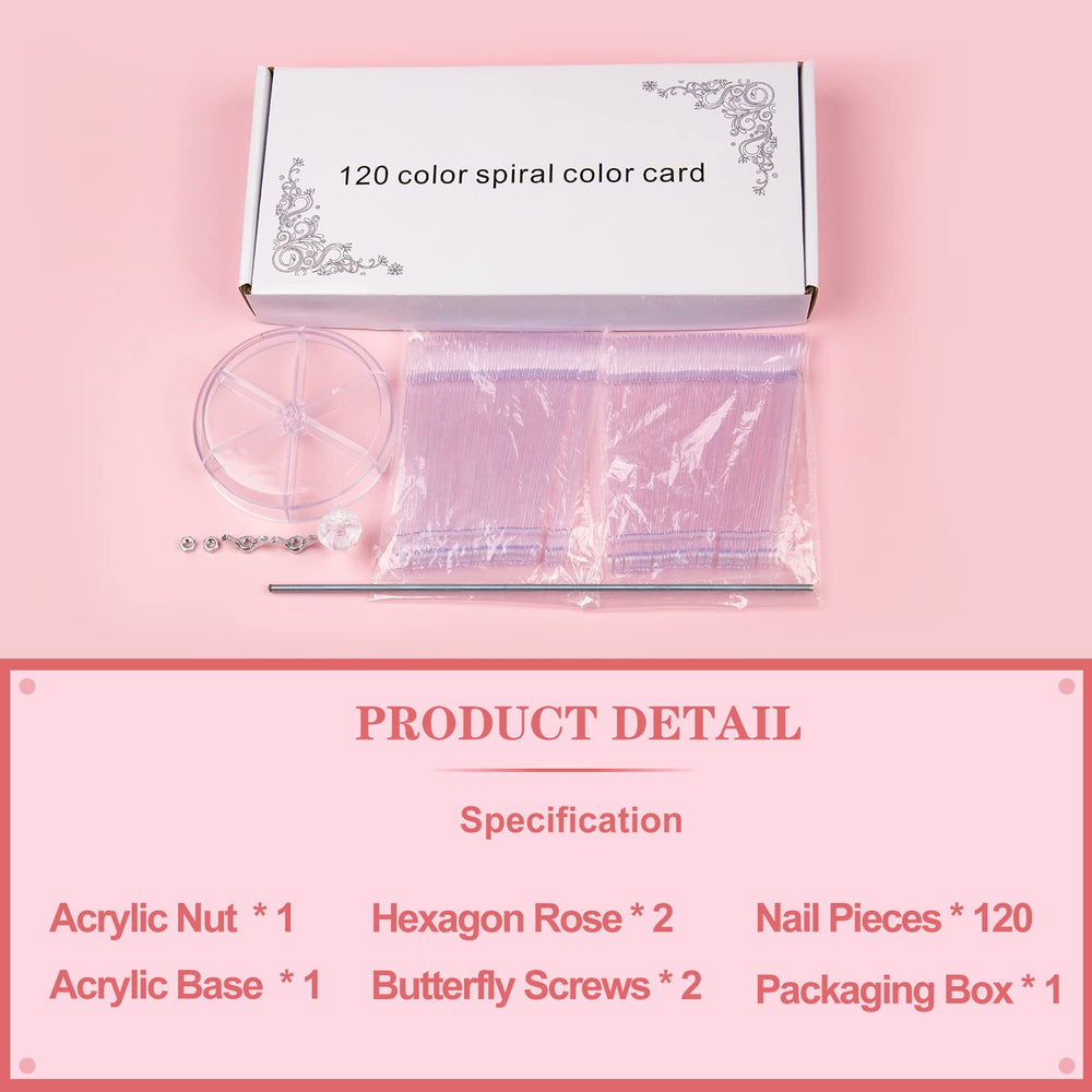SUBAY durable clear material keeps swatches reusable and long-lasting.