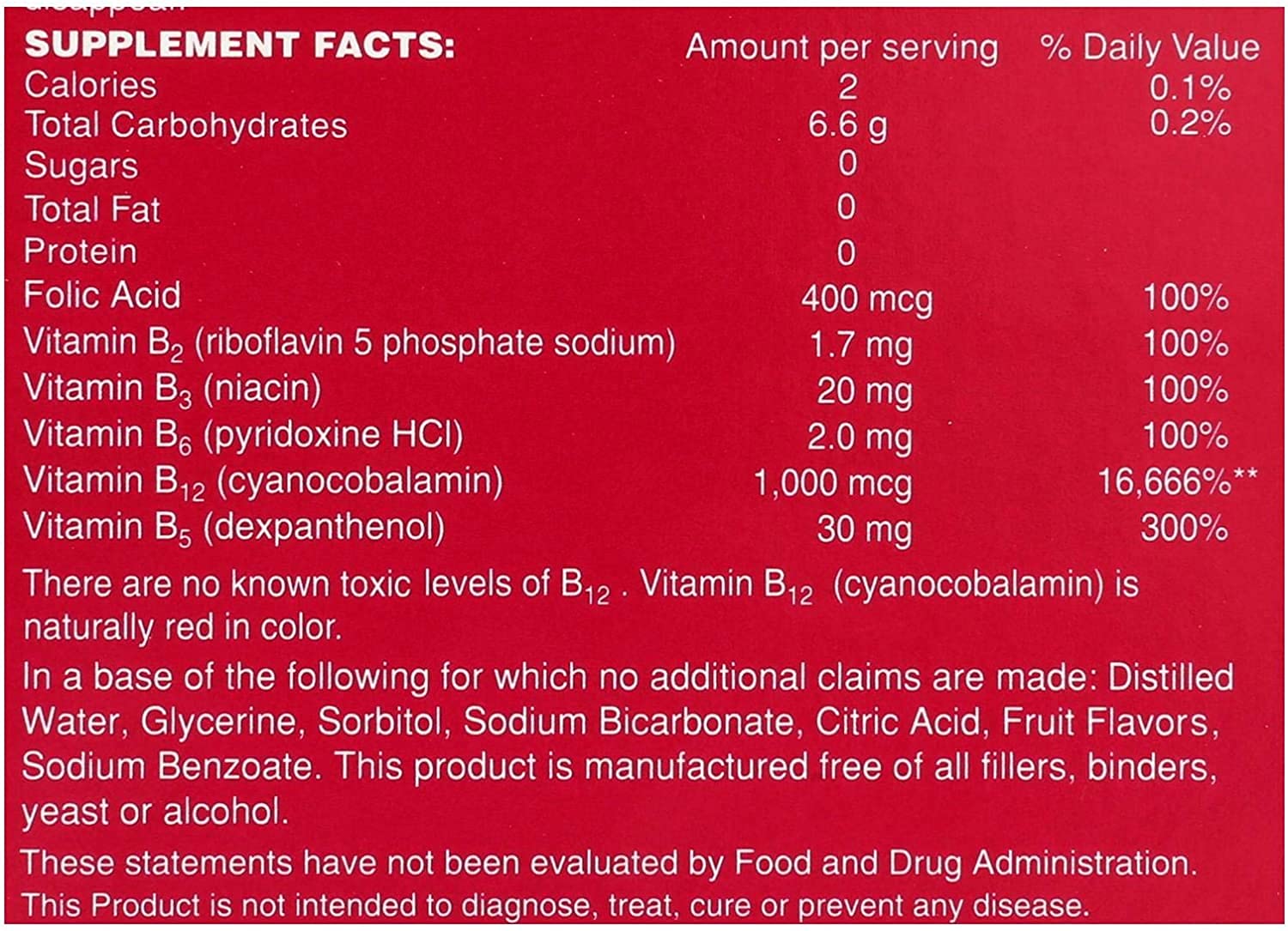 B-Total twin pack label with berry flavor
