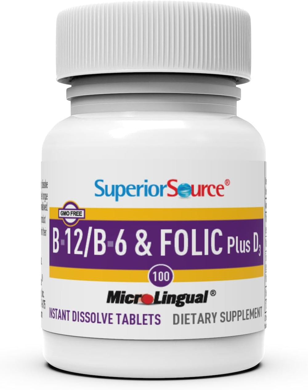 Sublingual dissolving tablets under tongue