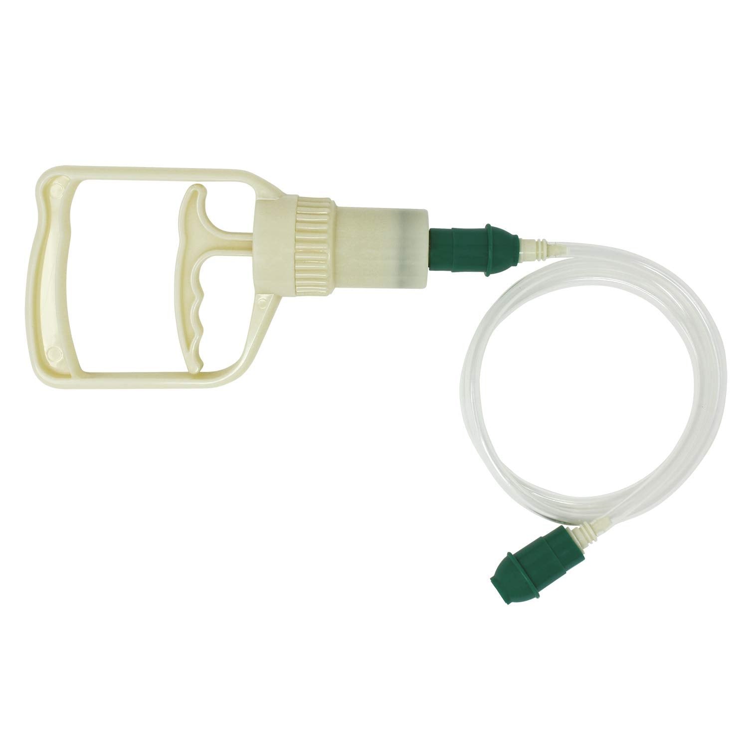Suction pump included in the kit