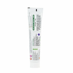 Close-up of Sudanta toothpaste ingredients including cloves and cinnamon